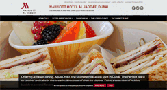 Desktop Screenshot of marriottdiningaljaddaf.com